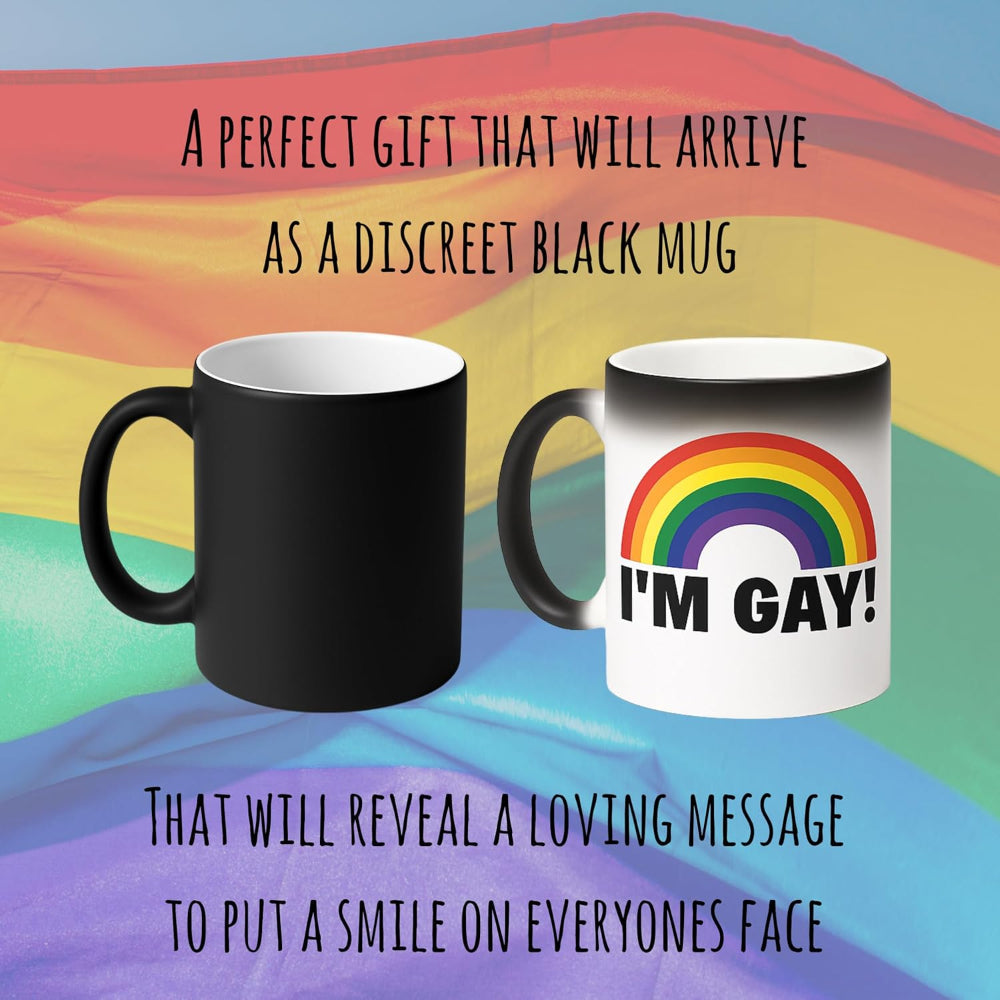 Heat Sensitive Colour Changing Coffee Mug