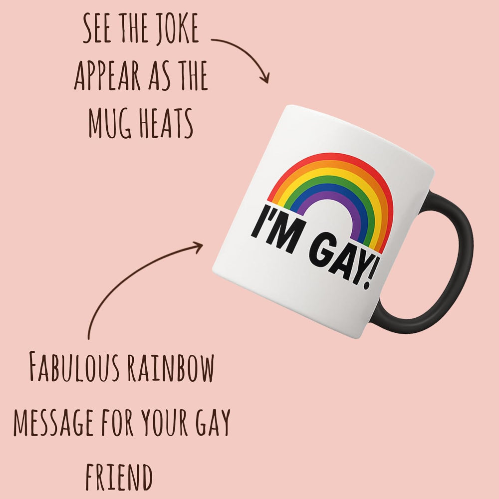 Heat Sensitive Colour Changing Coffee Mug