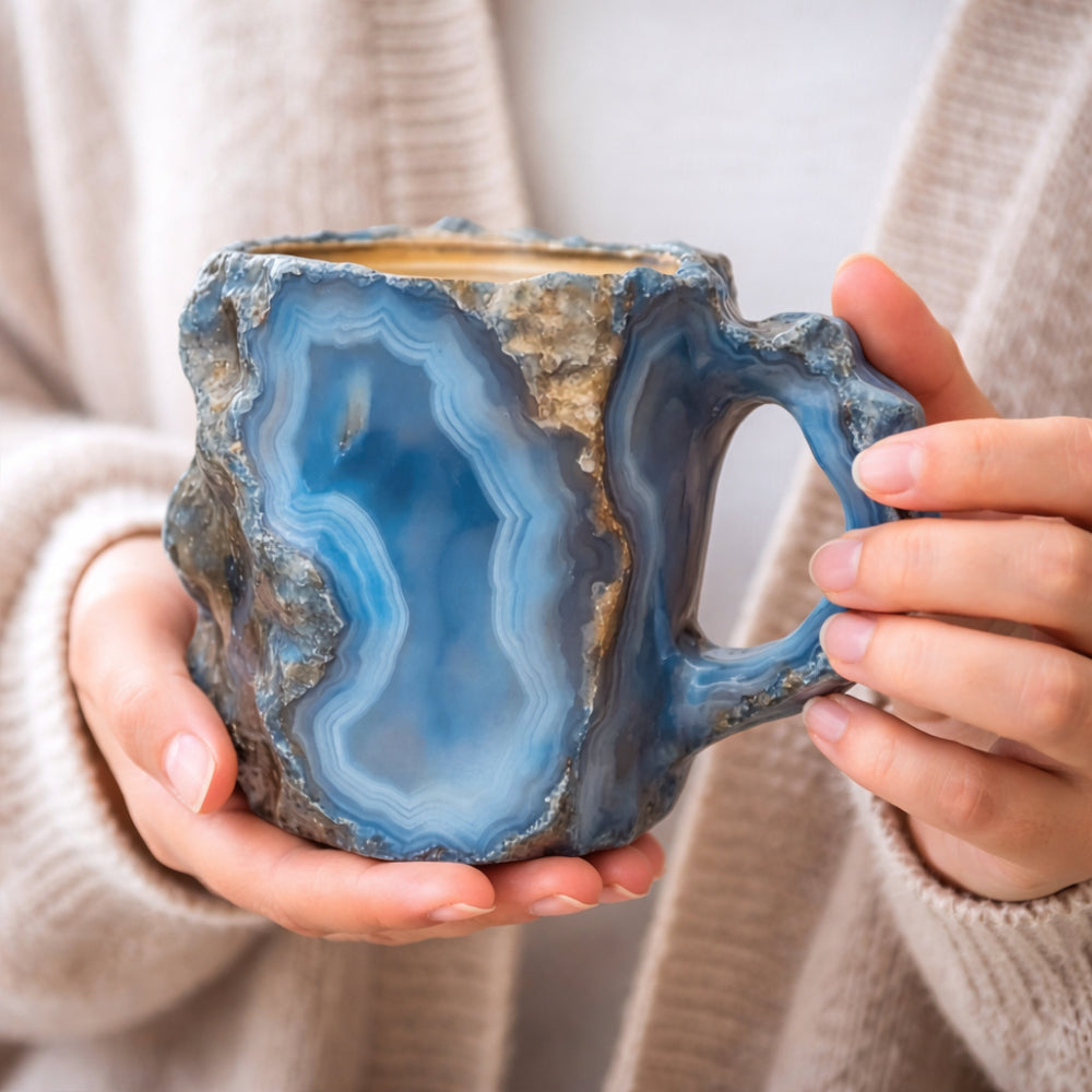 Decorative Stone Style Coffee Mug