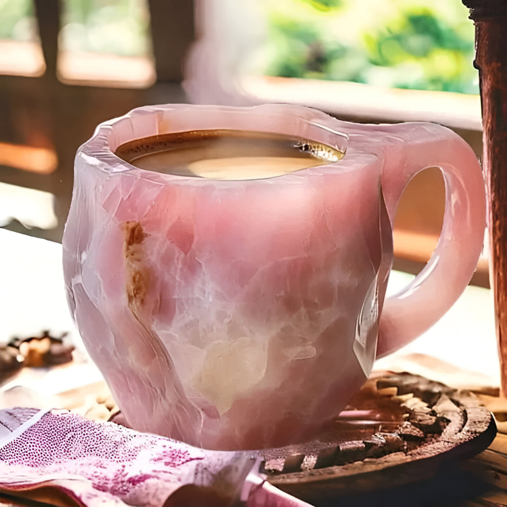 Decorative Stone Style Coffee Mug