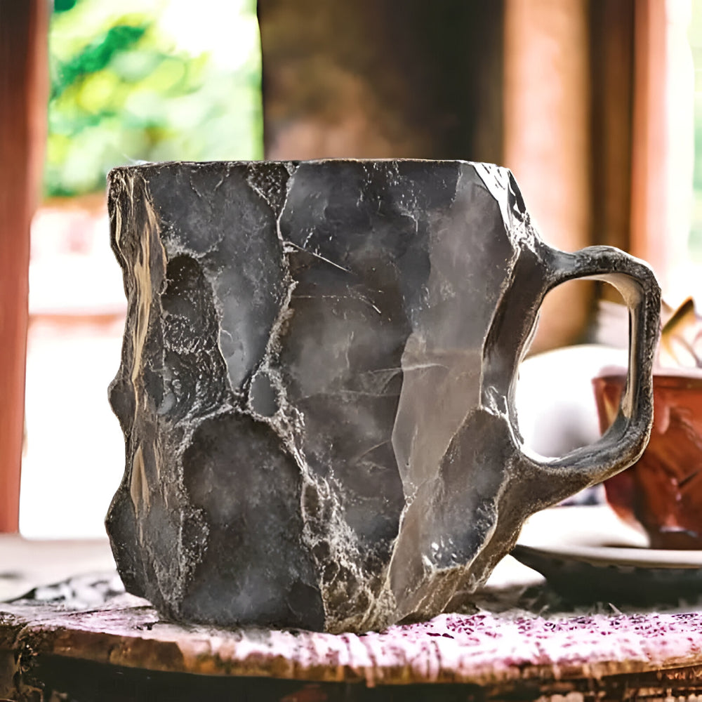 Decorative Stone Style Coffee Mug