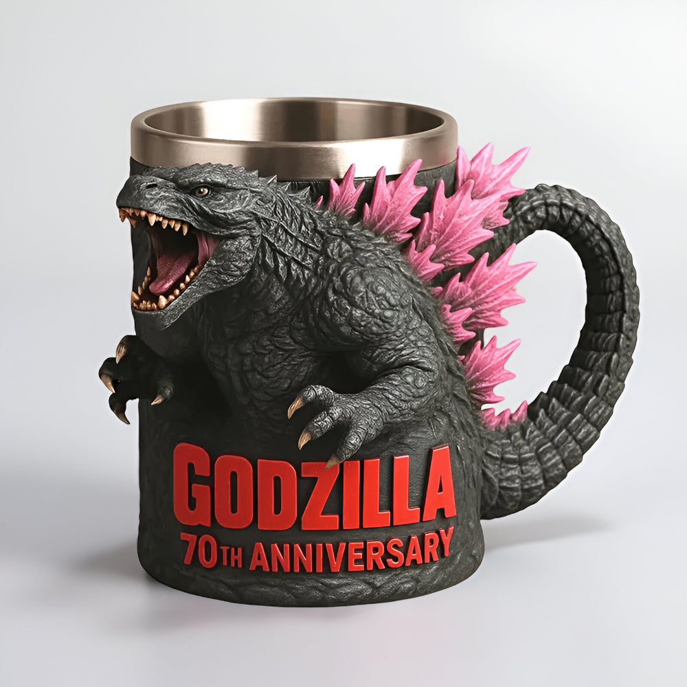 3D Sculpted Monster Ceramic Mug