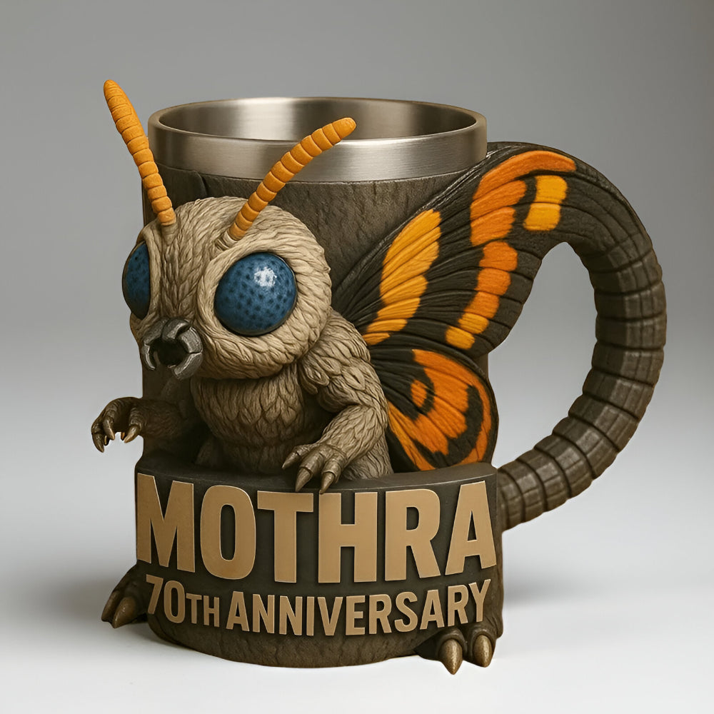 3D Sculpted Monster Ceramic Mug