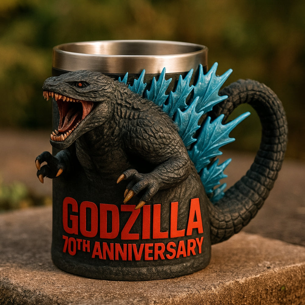 3D Sculpted Monster Ceramic Mug