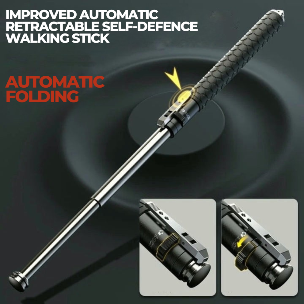 Collapsible Hiking Pole Telescopic Walking Stick for Trekking Safety 5