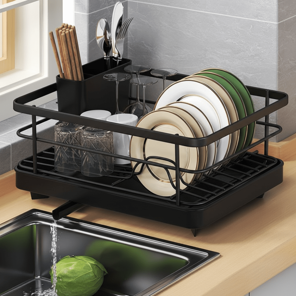 Stainless Steel Countertop Dish Drying Rack