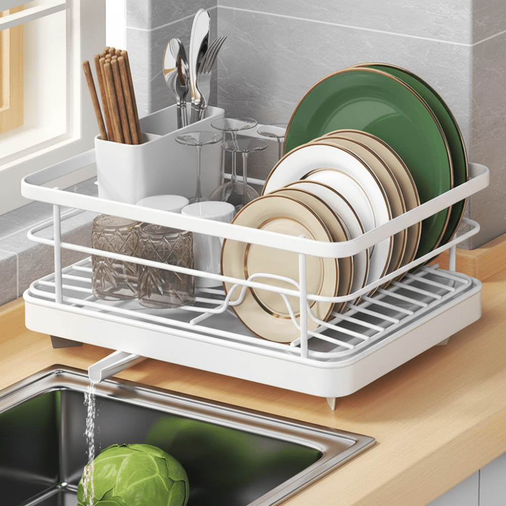 Stainless Steel Countertop Dish Drying Rack