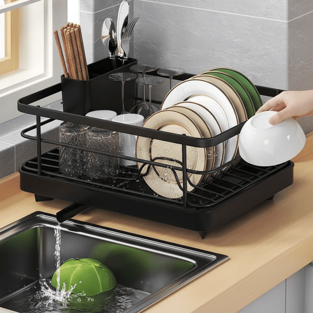 Stainless Steel Countertop Dish Drying Rack