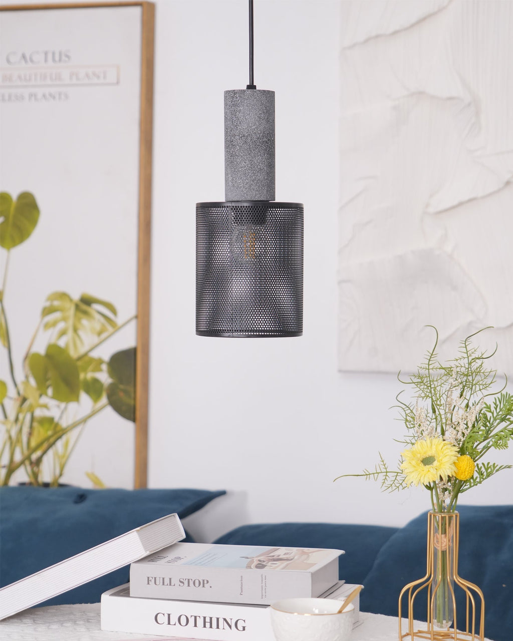 Urban Concrete Pendant Light