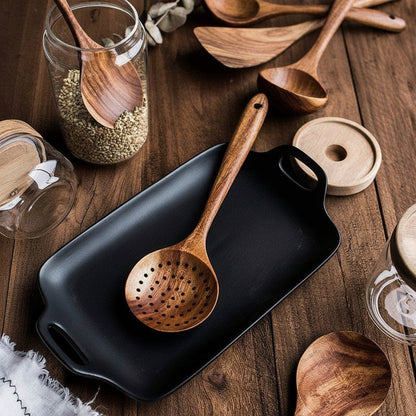 Handmade Wooden Cooking Utensil Set