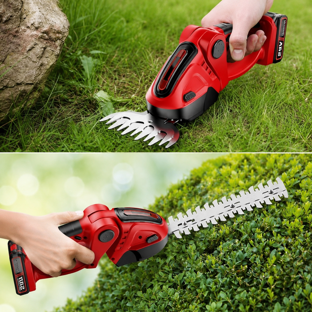 Cordless Dual Handle Hedge Trimmer