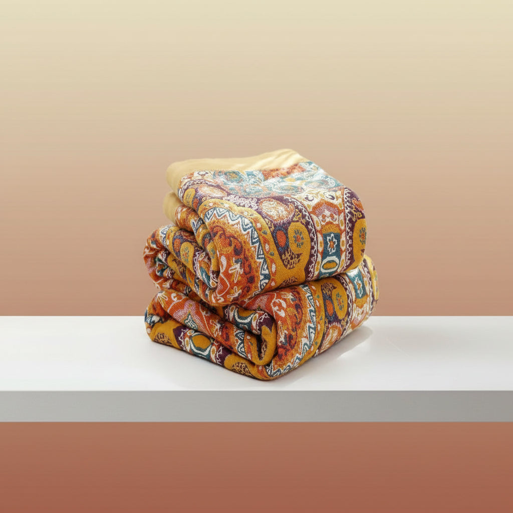 Boho Reversible Cooling Blanket
