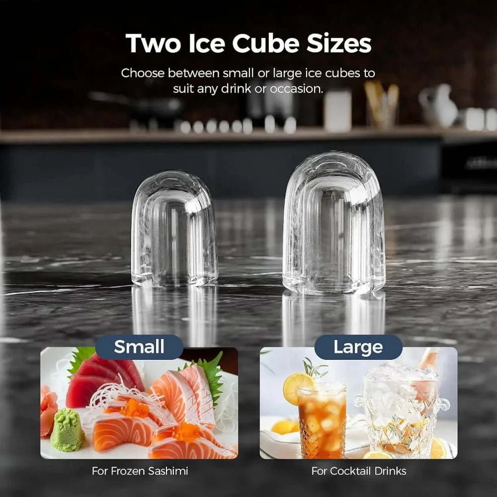 Countertop Ice Maker Nugget Portable Compact Kitchen - Image 5