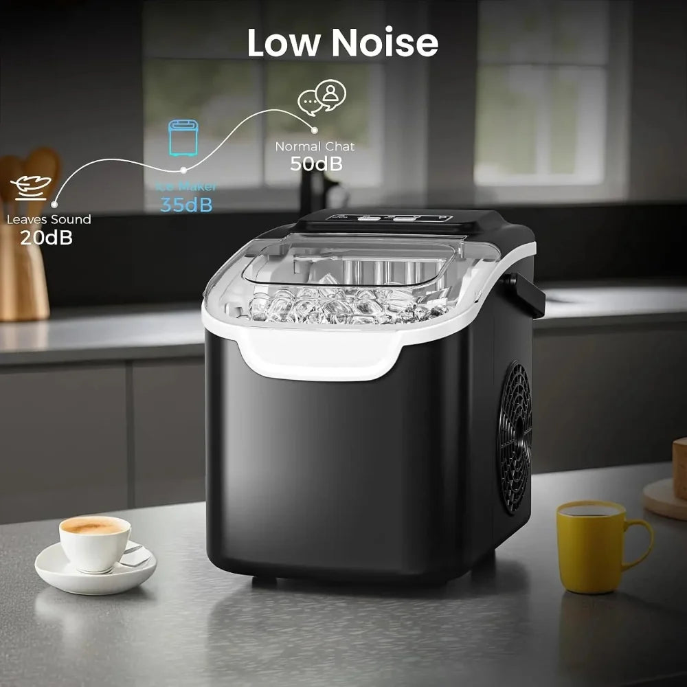 Countertop Ice Maker Nugget Portable Compact Kitchen - Image 6