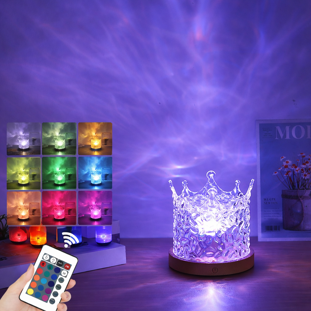 Colour Cube LED Projector Room Lamp