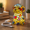 Resin Figurine Ambient Table Lamp