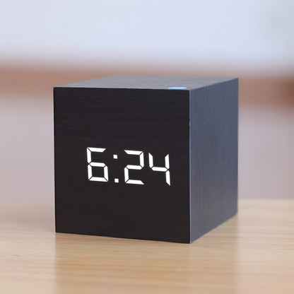 LED Desk Clock with Temperature Timer