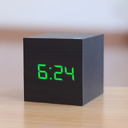 LED Desk Clock with Temperature Timer