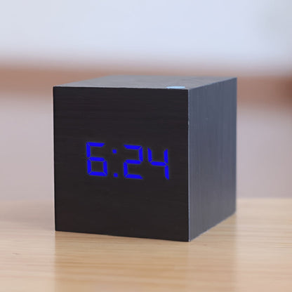 LED Desk Clock with Temperature Timer