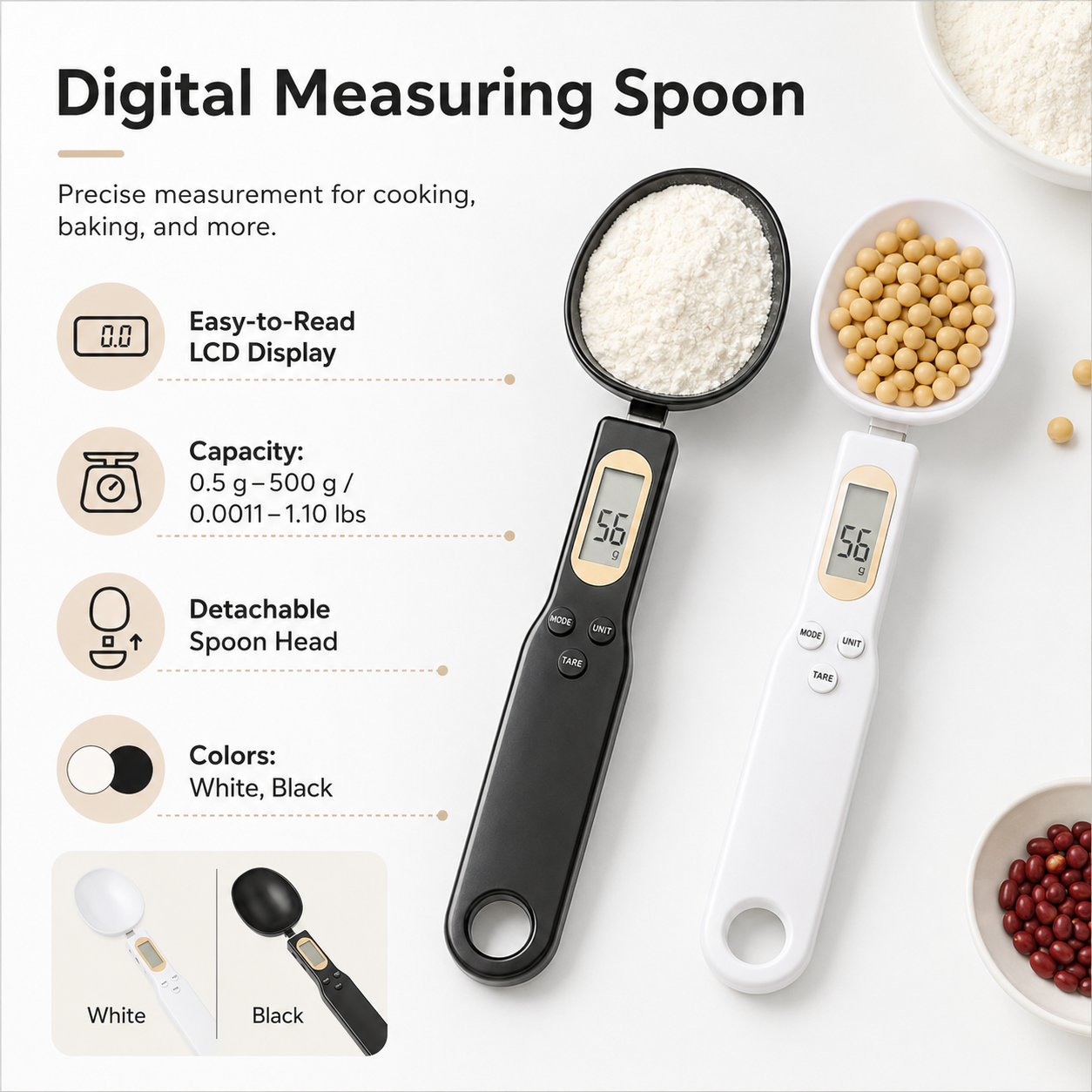 Digital LCD Measuring Spoon Scale