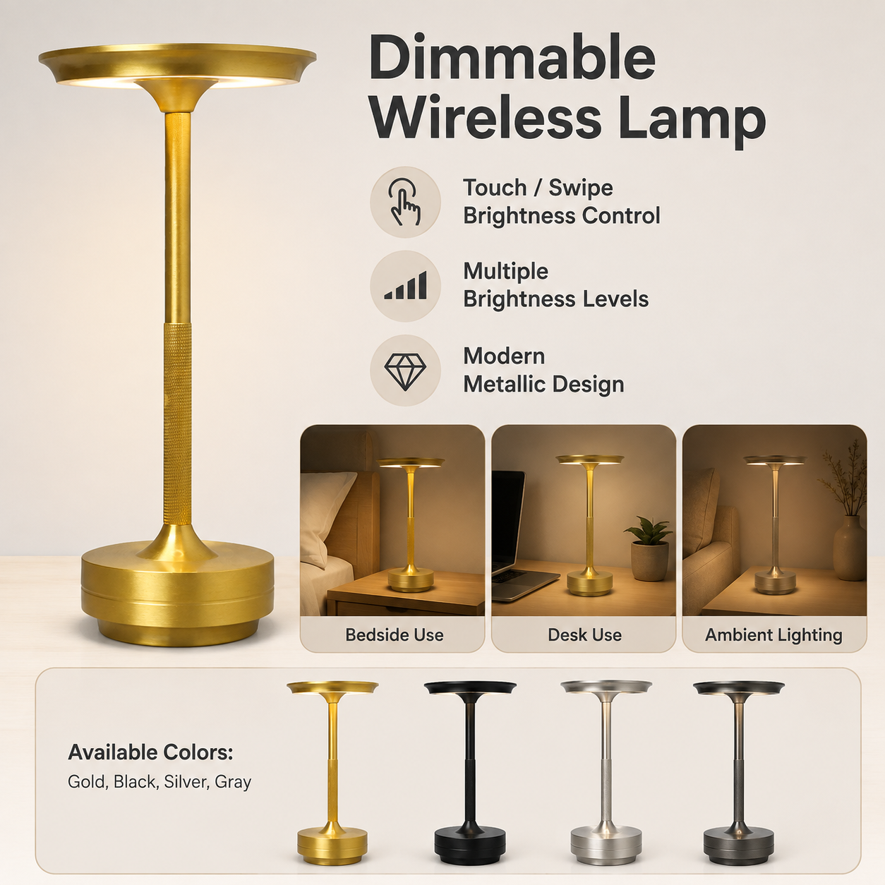 Lumen Cordless Table Lamp