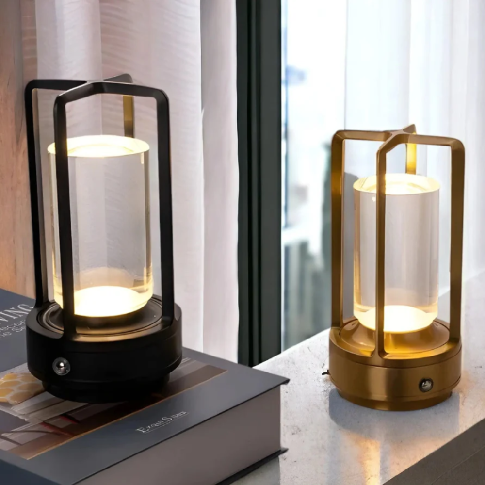 Dimmable Wireless Table Lamp Scandinavian Design Touch Control 1