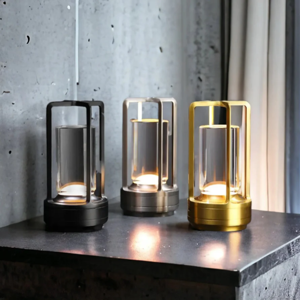 Dimmable Wireless Table Lamp Scandinavian Design Touch Control 2