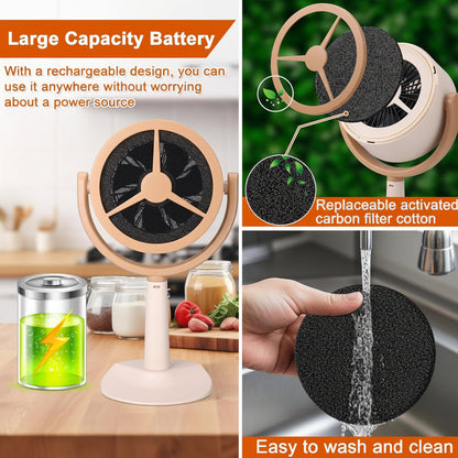 Rechargeable Portable Kitchen Range Hood