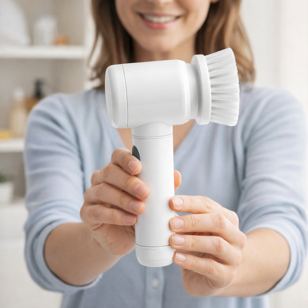 Electric Rotary Household Cleaning Brush
