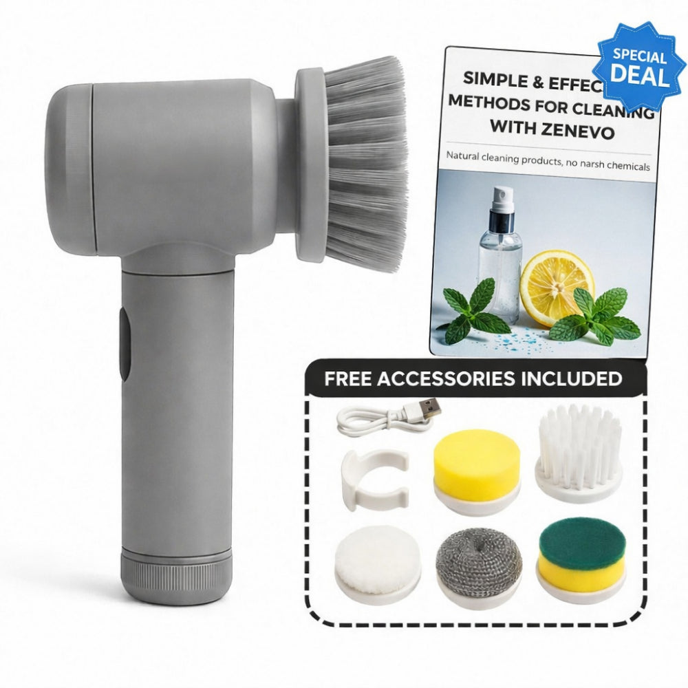 Electric Rotary Household Cleaning Brush
