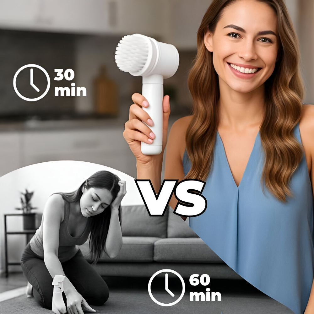 Electric Rotary Household Cleaning Brush