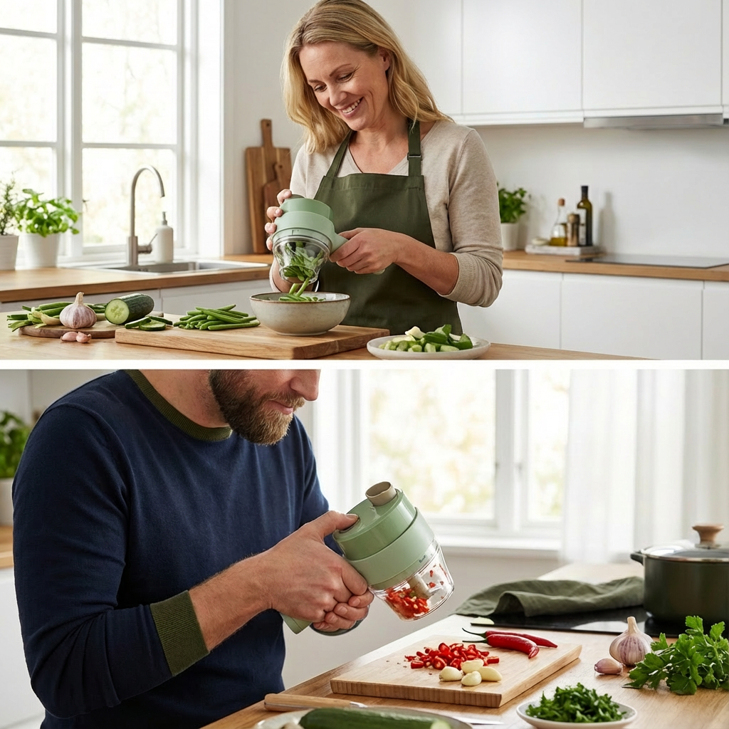 Wireless Electric Vegetable Chopper
