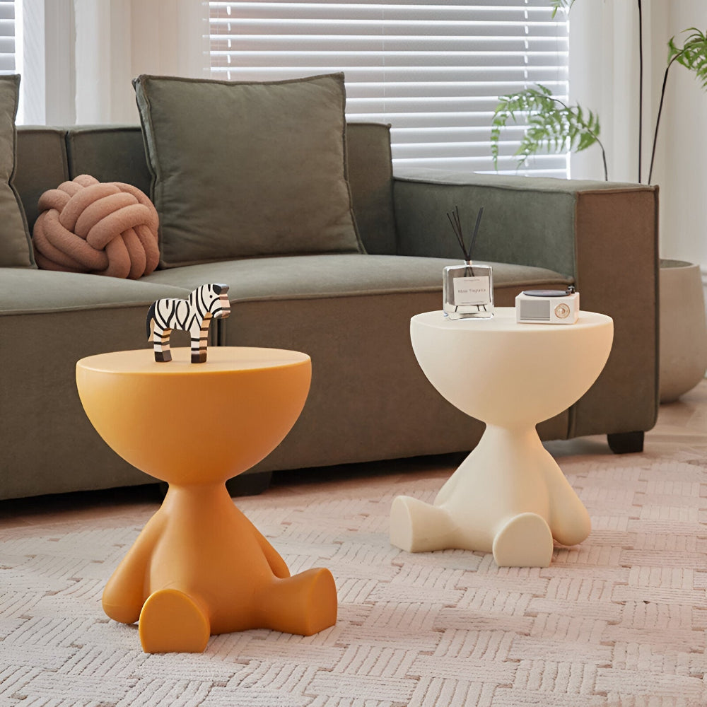 Elegant Round Coffee Table Stylish Accent Piece for Living Room 1
