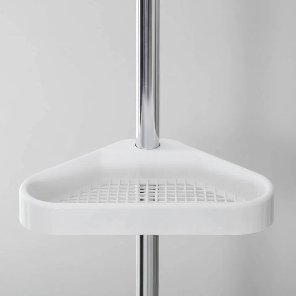 Tension Pole Corner Shower Storage Shelf