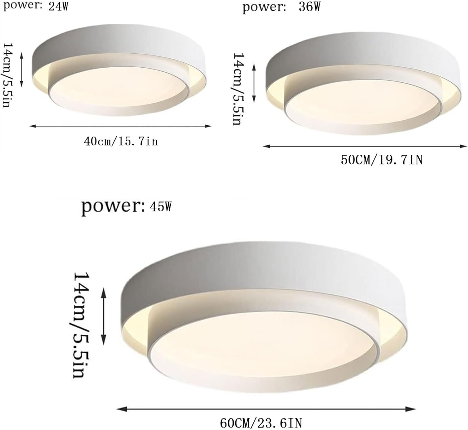 Nordic Round LED Ceiling Light