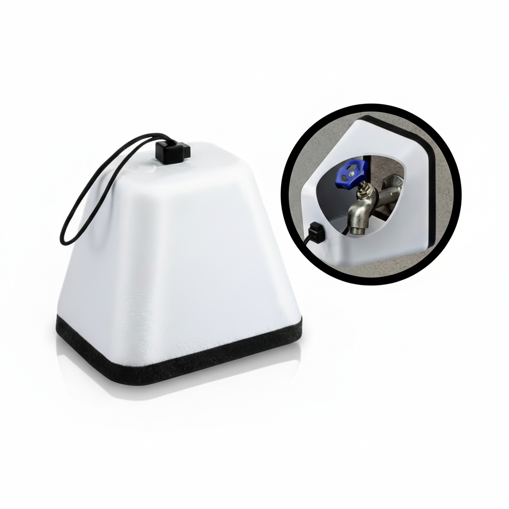 Insulated Outdoor Faucet Freeze Covers