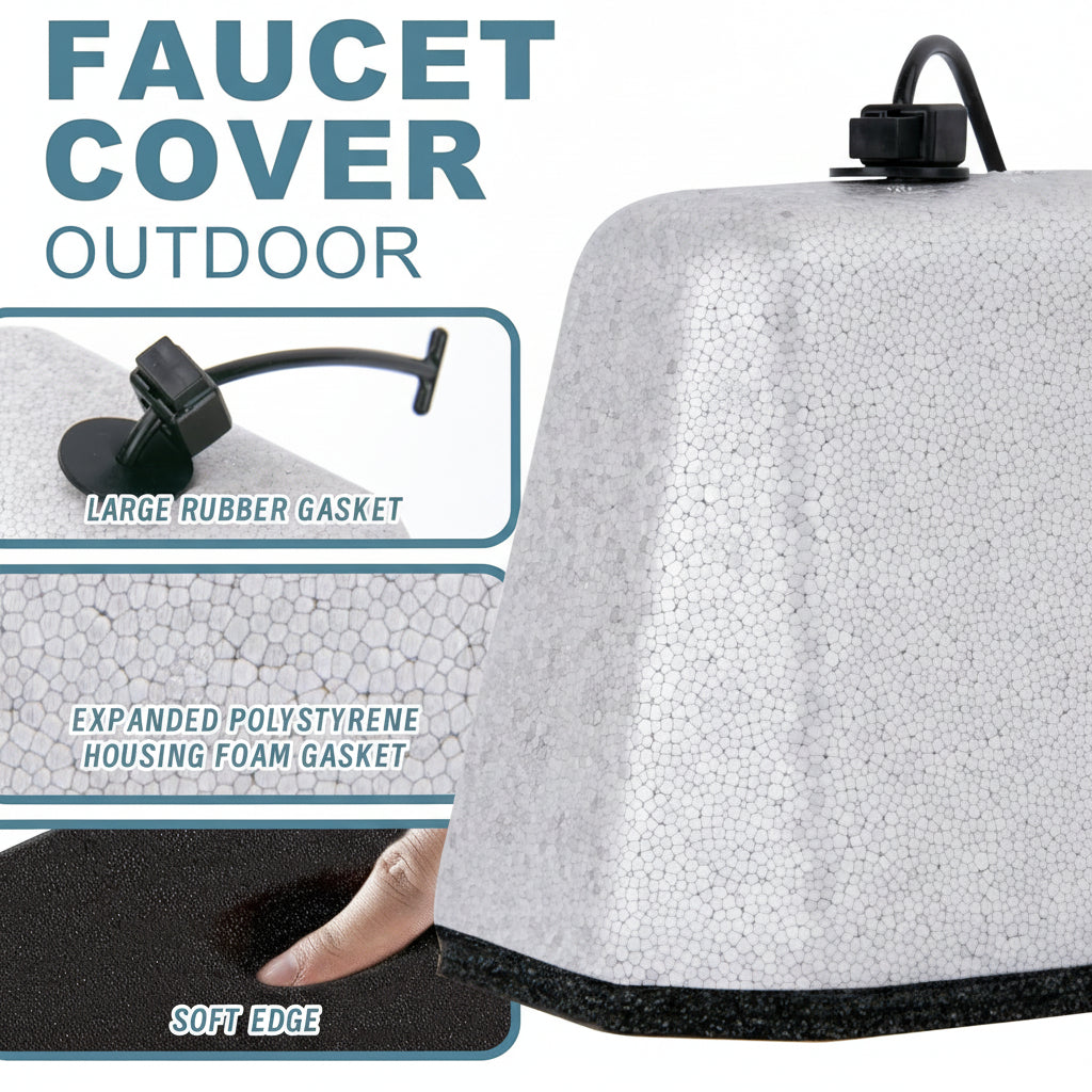Insulated Outdoor Faucet Freeze Covers