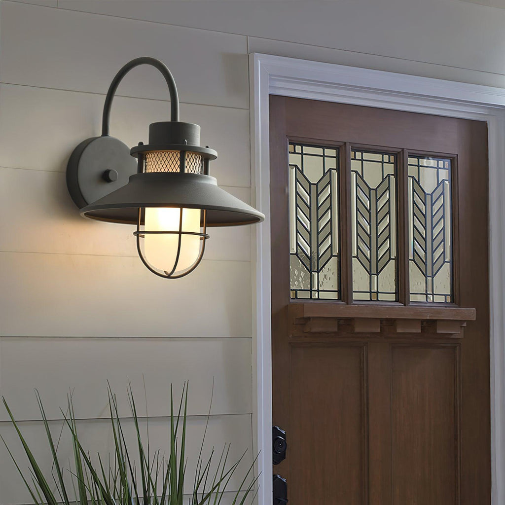Felix Industrial Outdoor Wall Lamp