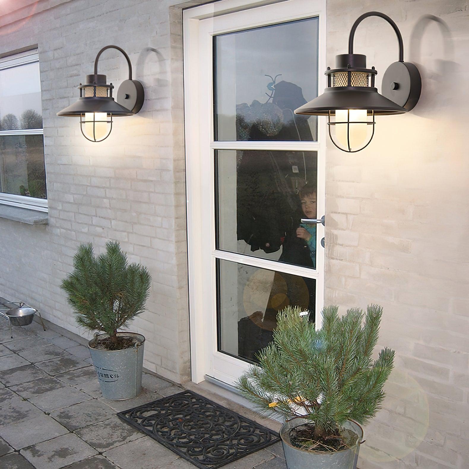 Felix Industrial Outdoor Wall Lamp