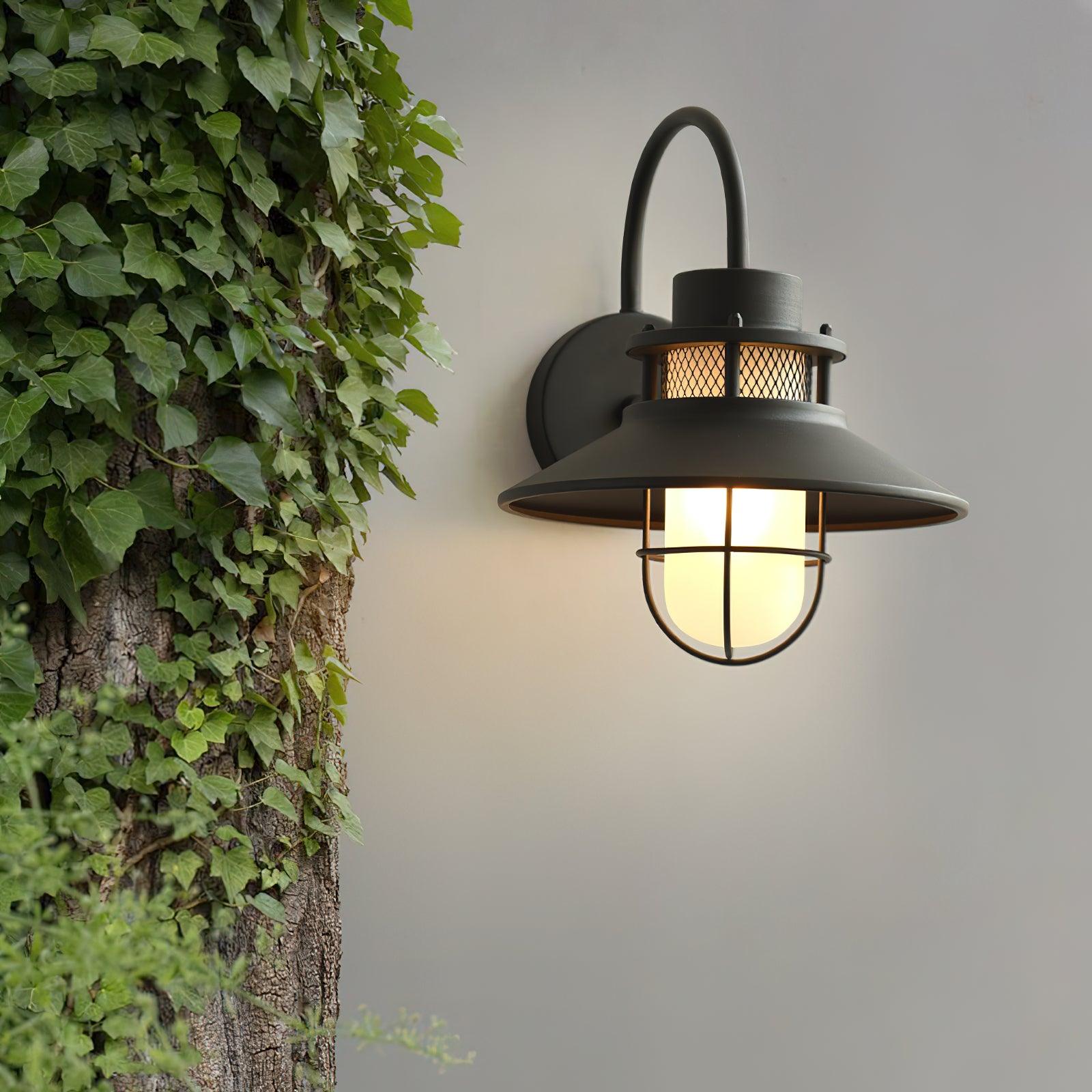 Felix Industrial Outdoor Wall Lamp