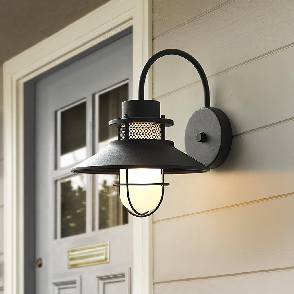 Felix Industrial Outdoor Wall Lamp