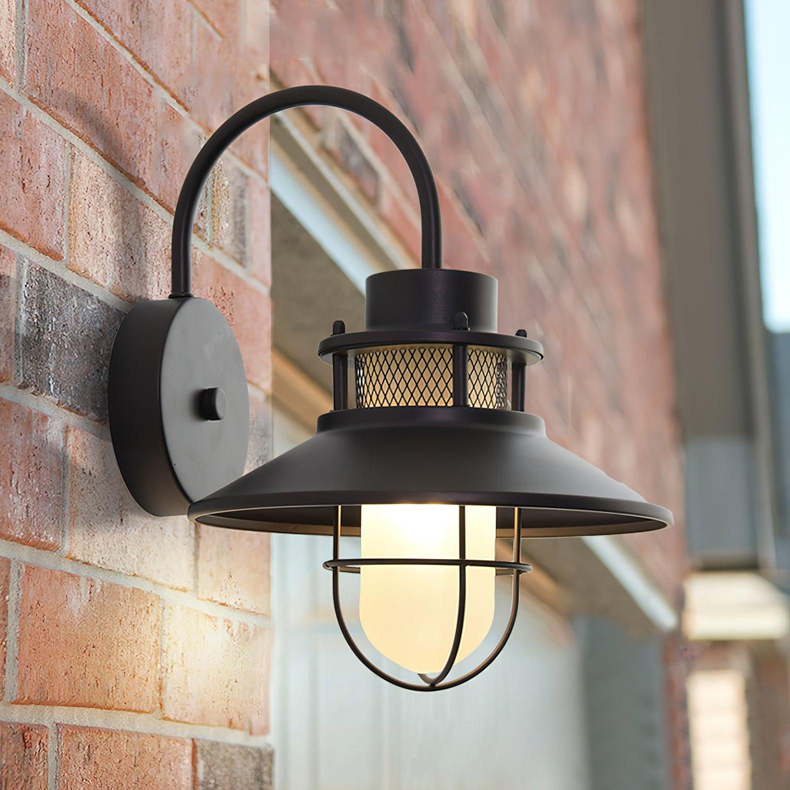 Felix Industrial Outdoor Wall Lamp