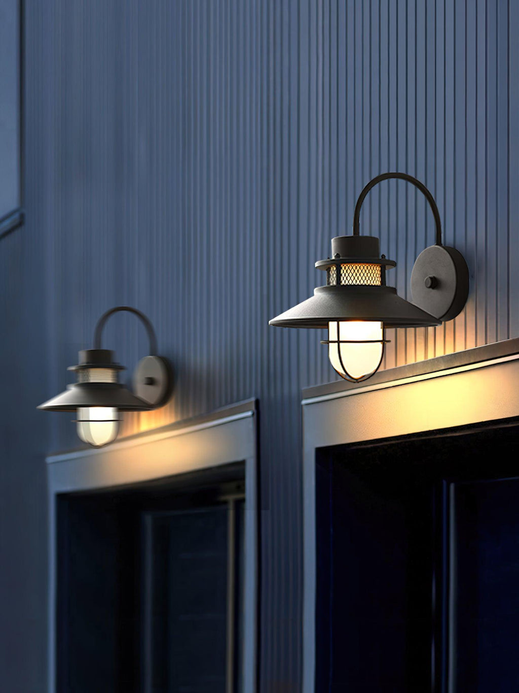 Felix Industrial Outdoor Wall Lamp