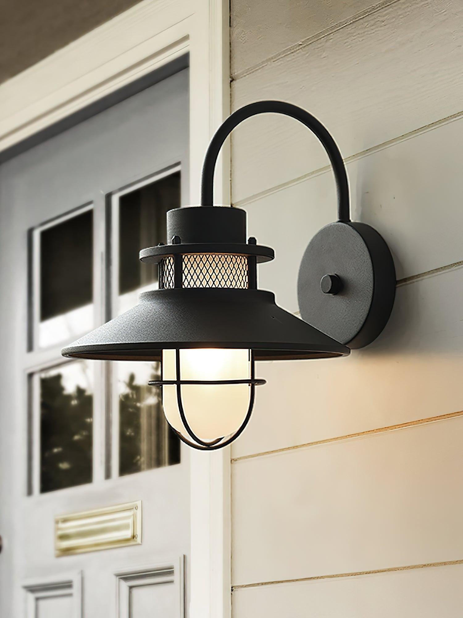 Felix Industrial Outdoor Wall Lamp