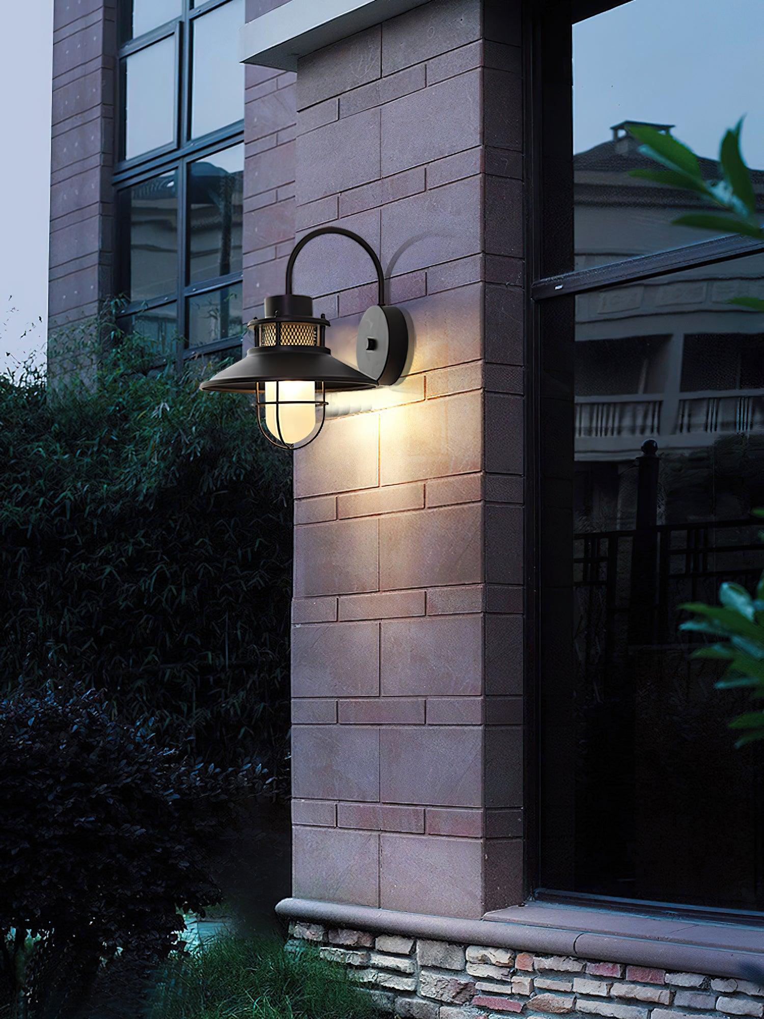 Felix Industrial Outdoor Wall Lamp