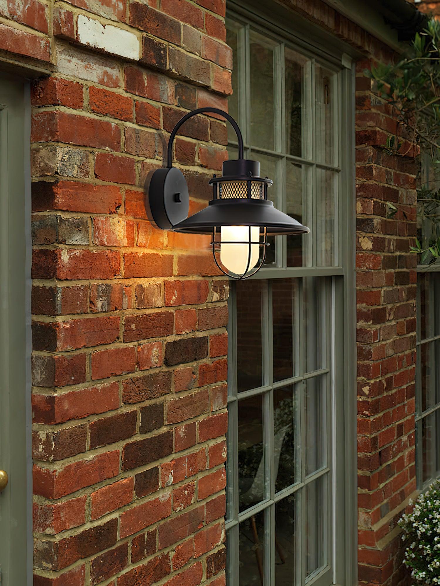 Felix Industrial Outdoor Wall Lamp