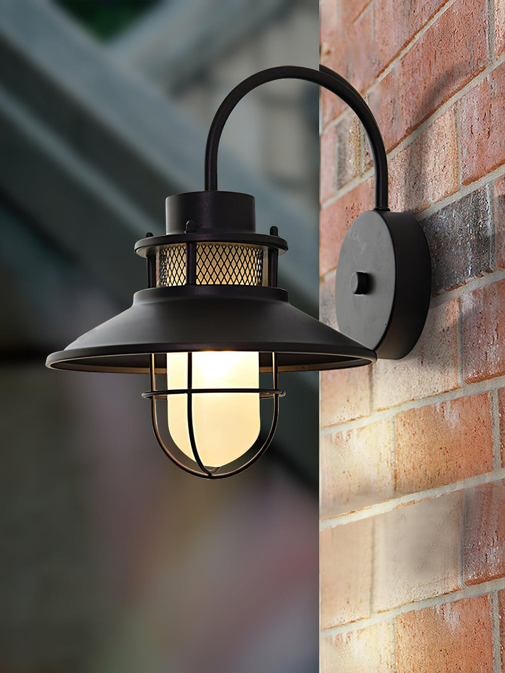 Felix Industrial Outdoor Wall Lamp