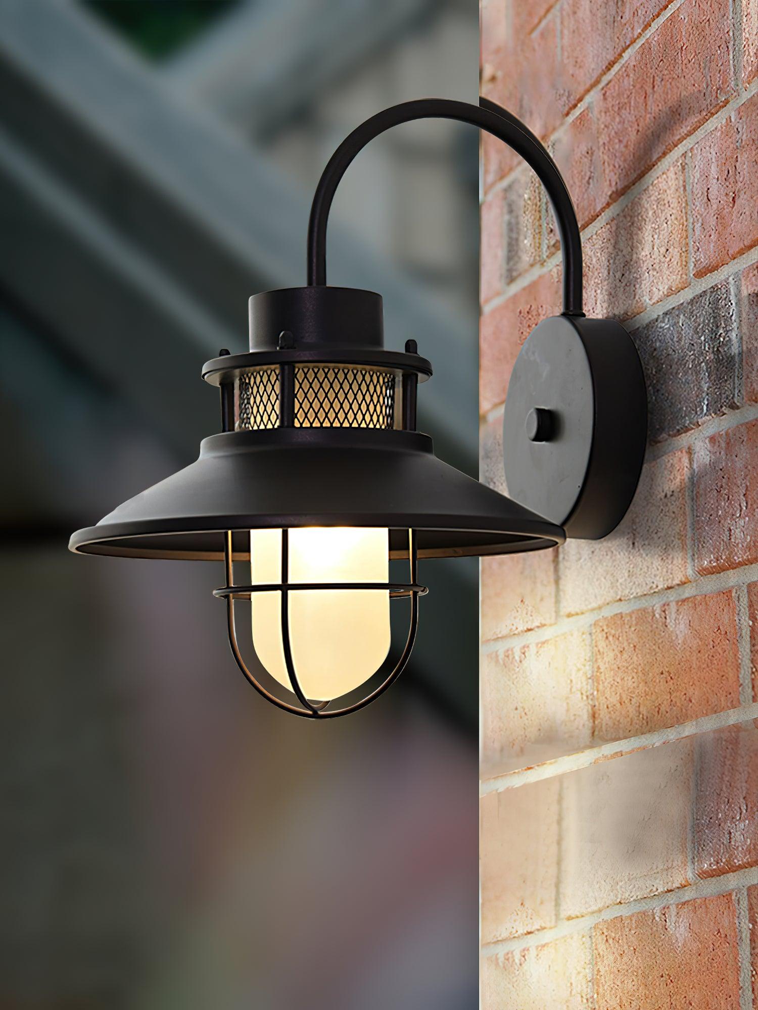 Felix Industrial Outdoor Wall Lamp