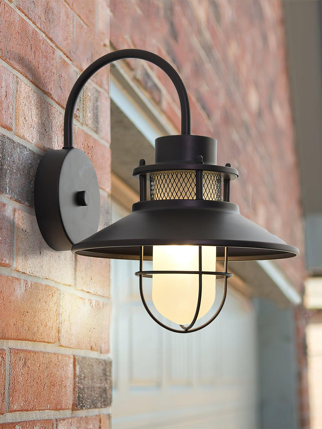 Felix Industrial Outdoor Wall Lamp