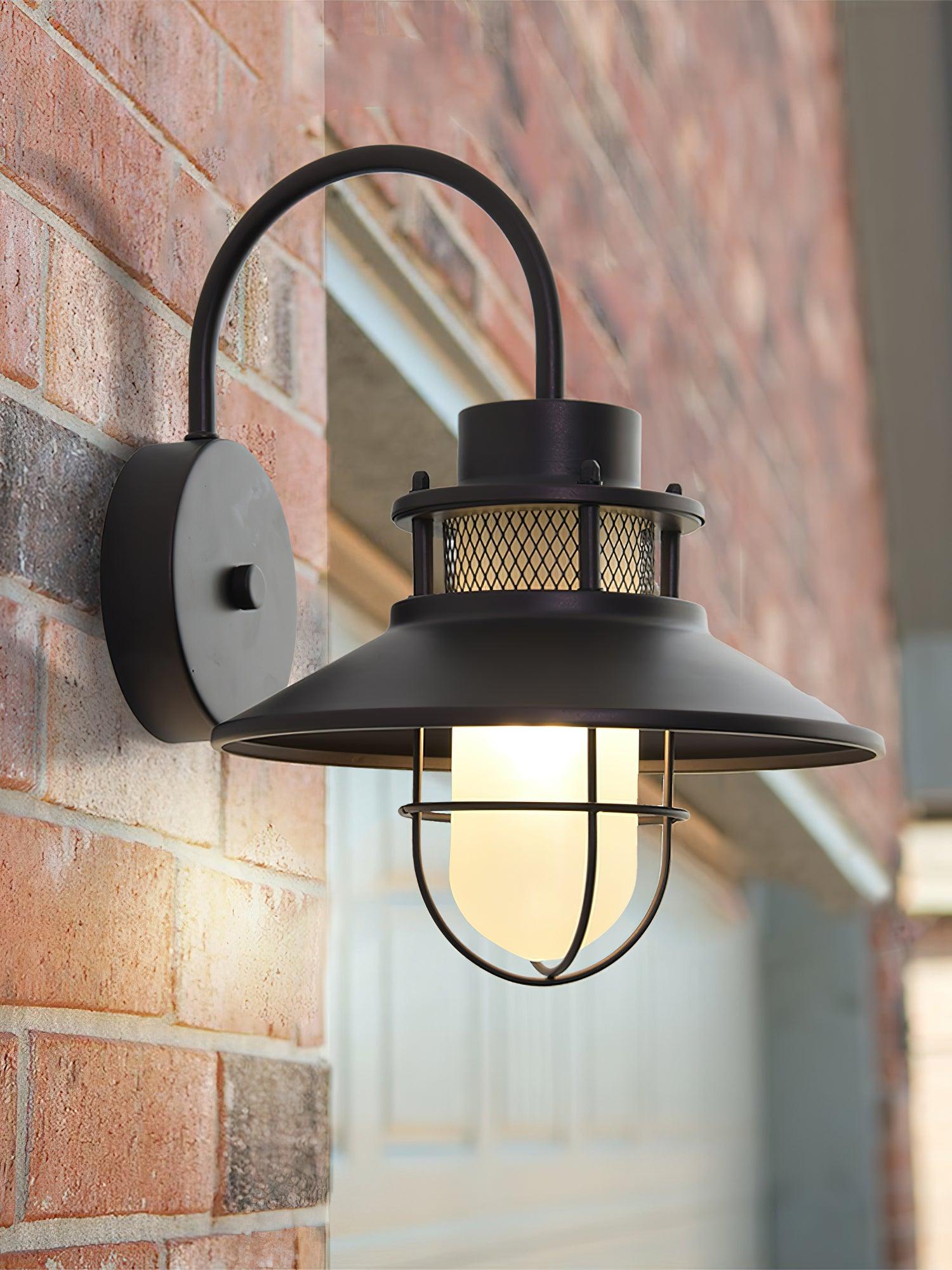 Felix Industrial Outdoor Wall Lamp